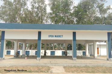 Open Market Shed,Mangalkot Krishak Bazar